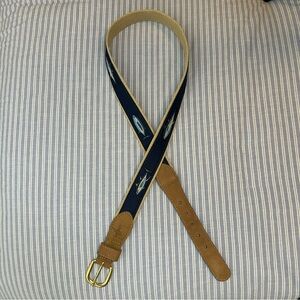 Guy Harvey Solid Brass Fish Belt Size 36